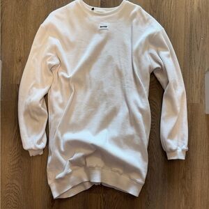 White sweatshirt